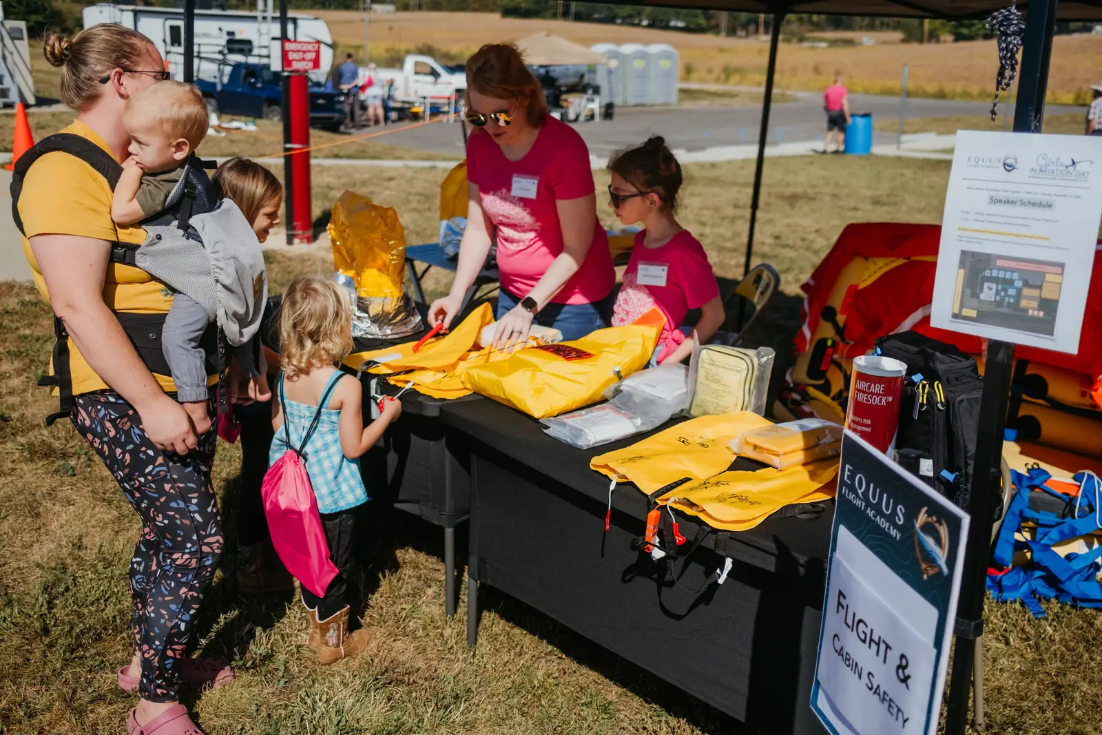 Girls in Aviation Day 2023 at Equus Salem